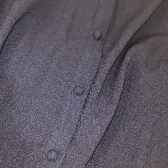 UMGEE size small oversized navy blue button down shift dress - Picture 7 of 7